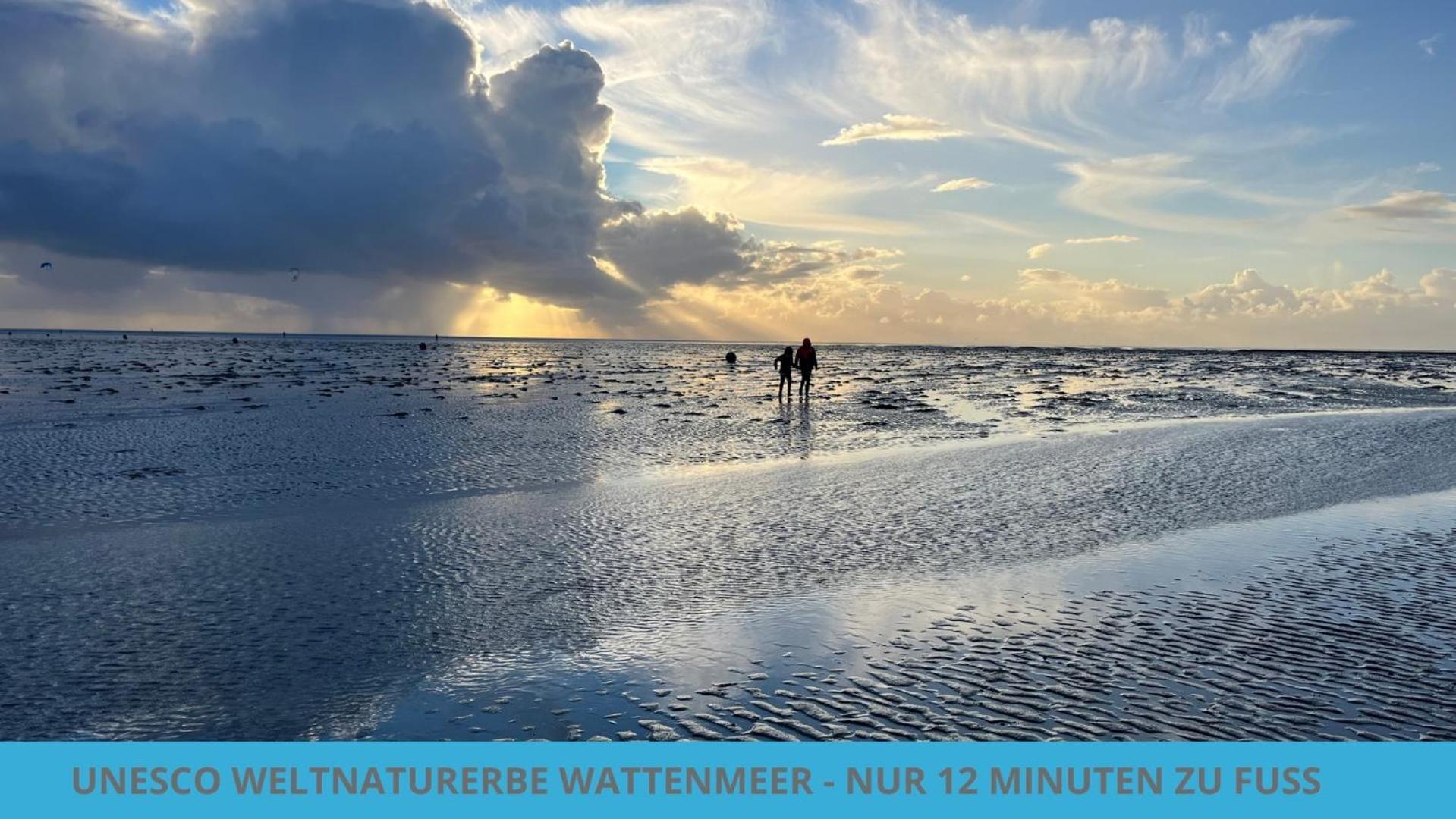 Kuestenkojen Mit 4 Ferienwohnungen Fuer 1 Bis 8 Pers Mit Diversen Schlafzimmern, Garten Oder Balkon Büsum Kültér fotó