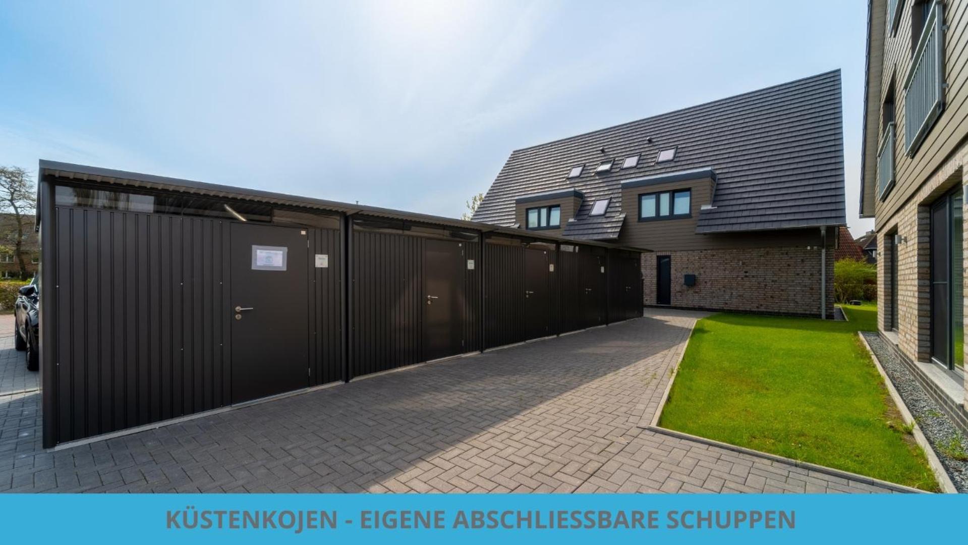Kuestenkojen Mit 4 Ferienwohnungen Fuer 1 Bis 8 Pers Mit Diversen Schlafzimmern, Garten Oder Balkon Büsum Kültér fotó